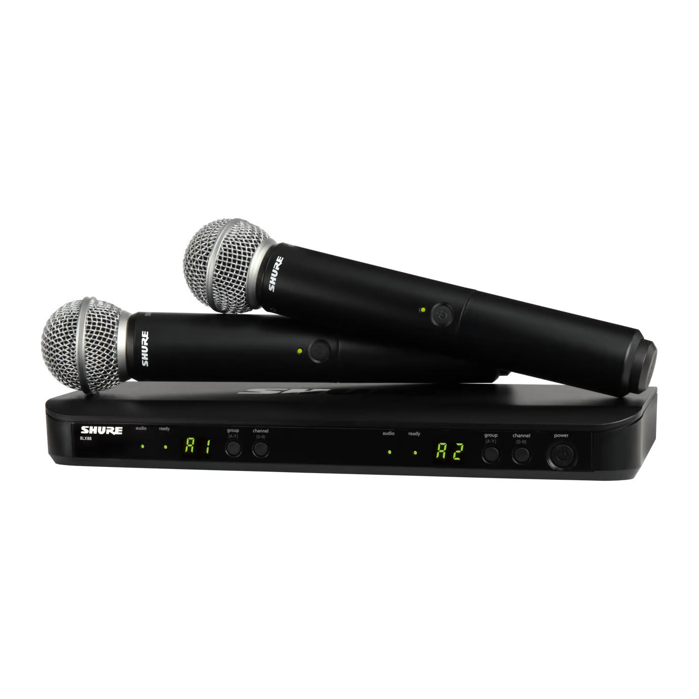 Wireless Dual Vocal System with two SM58